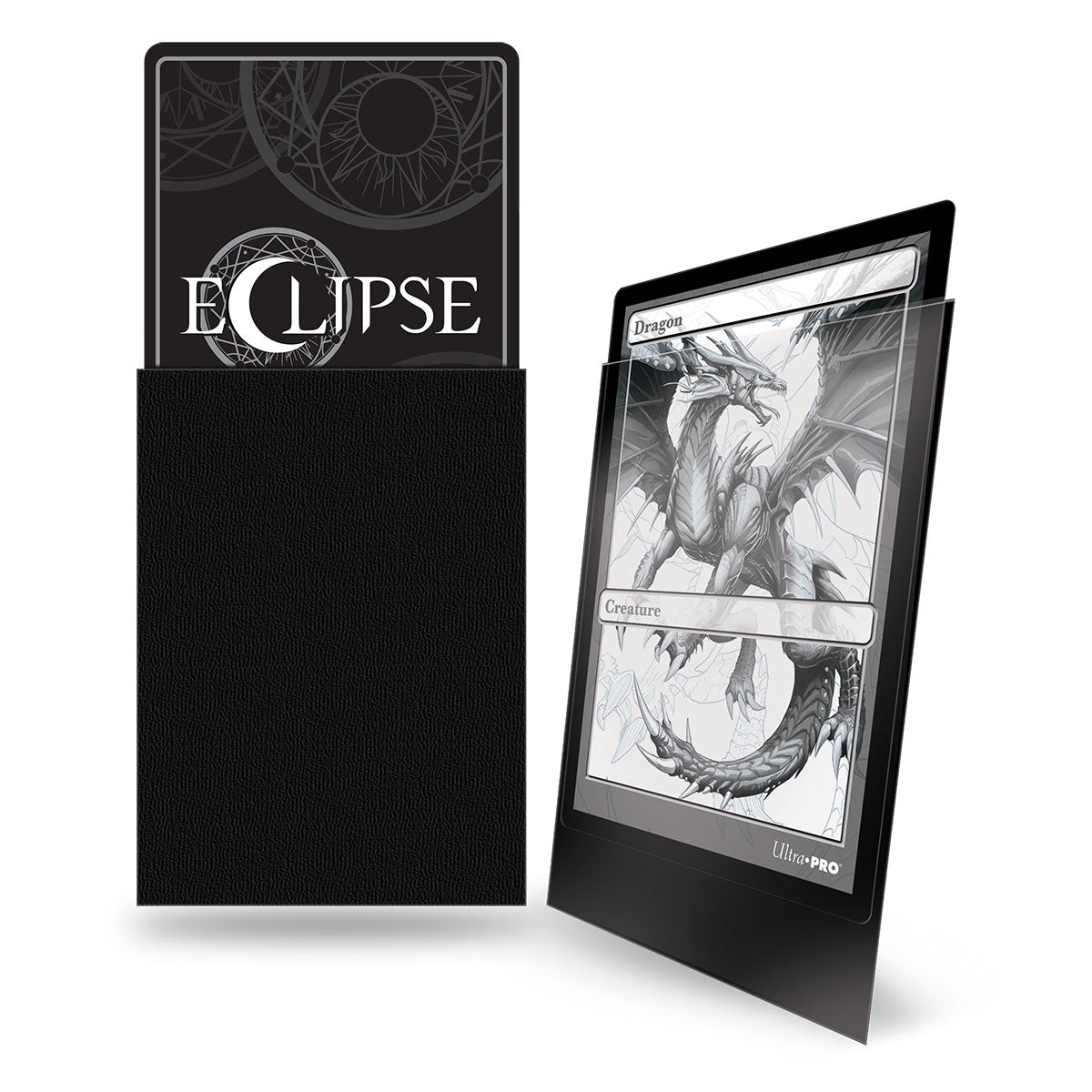 ultra-pro-pro-matte-eclipse-standard-deck-protector-schwarz-100-sleeves image 1