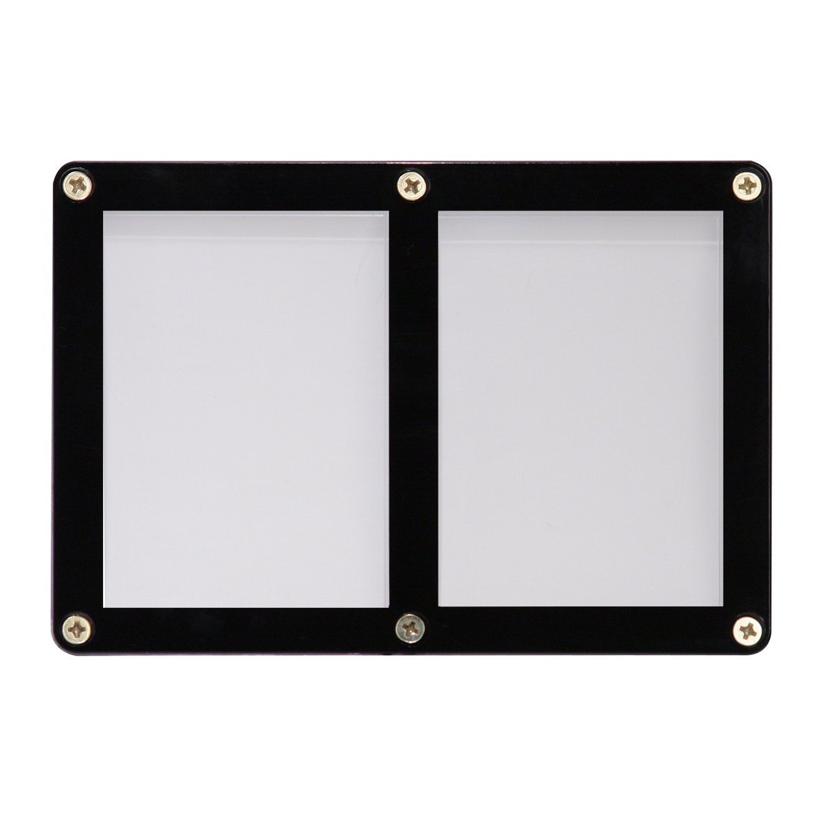 ultra-pro-2-card-black-frame-screwdown-holder-f-r-standardkarten image 1