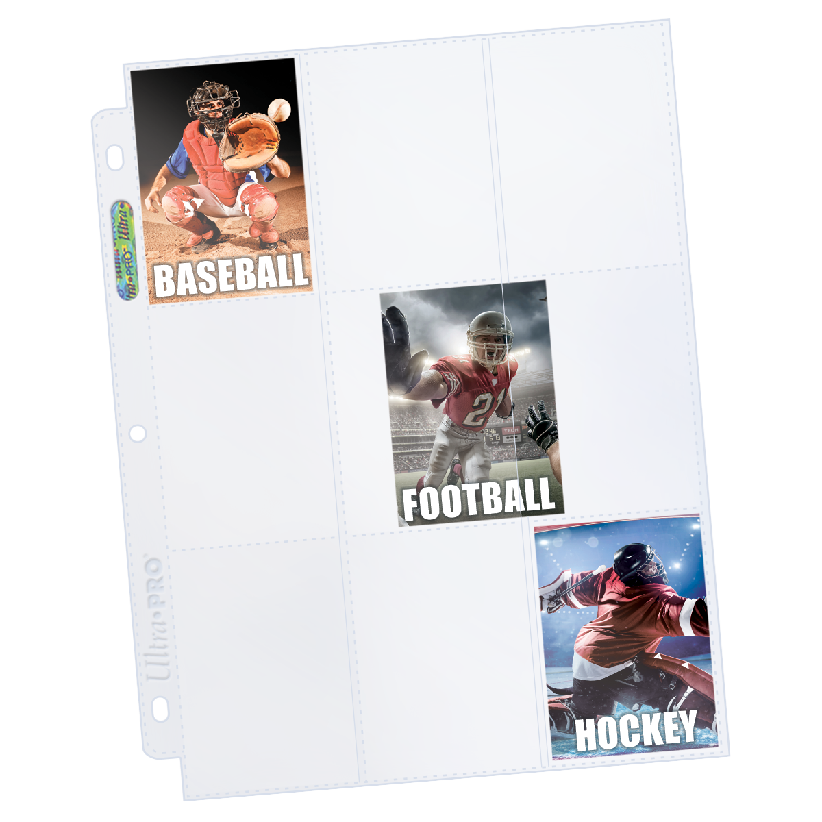 ultra-pro-premium-series-9-pocket-side-load-pages-100-st-ck-f-r-standard-karten image 2