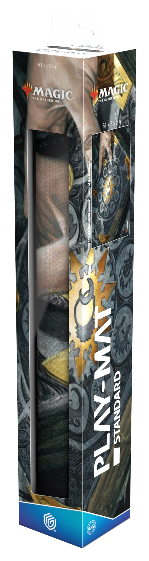 ultimate-guard-play-mat-mtg-guild-summit-tome-of-the-guildpact-schwarz image 3