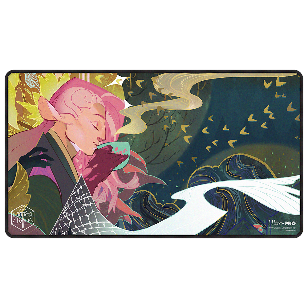 ultra-pro-critical-role-radiants-mighty-nein-caduceus-clay-playmat-schwarz-gen-h image 1