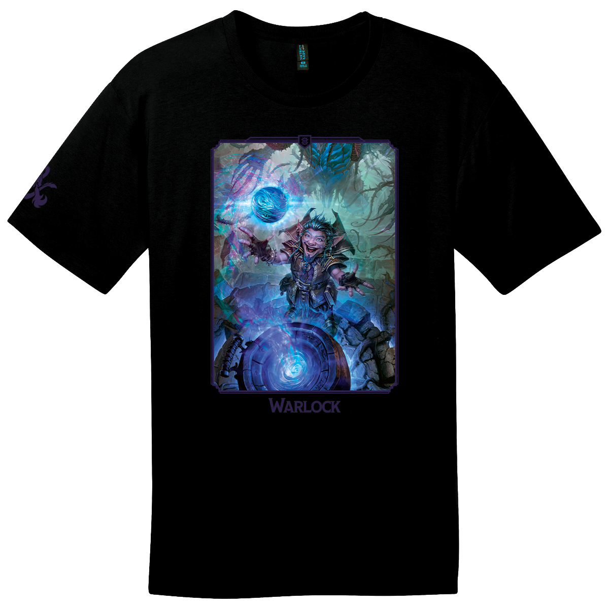 ultra-pro-dungeons-dragons-warlock-class-t-shirt image 1