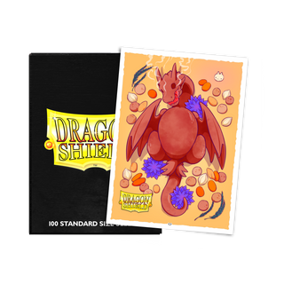 dragon-shield-quest-for-the-janklord-rotisserie-dragon-brushed-art-sleeves-stand image 2