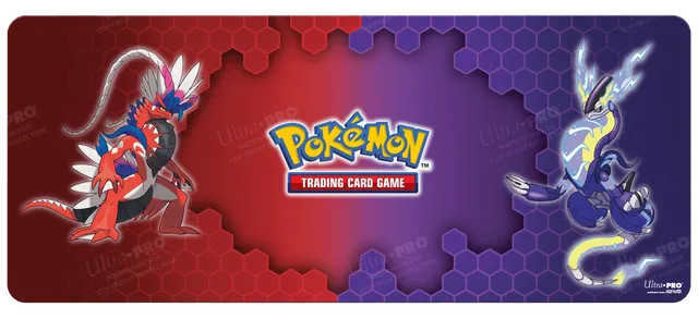 ultra-pro-pok-mon-koraidon-miraidon-tisch-spielmatte-8ft-playmat image 1