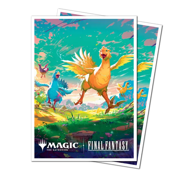 ultra-pro-magic-final-fantasy-chocobo-apex-deck-protector-sleeves-105ct image 1