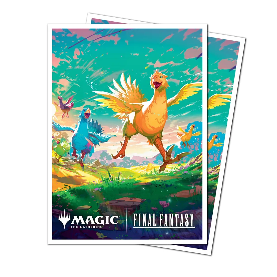 ultra-pro-magic-final-fantasy-chocobo-apex-deck-protector-sleeves-105ct image 1