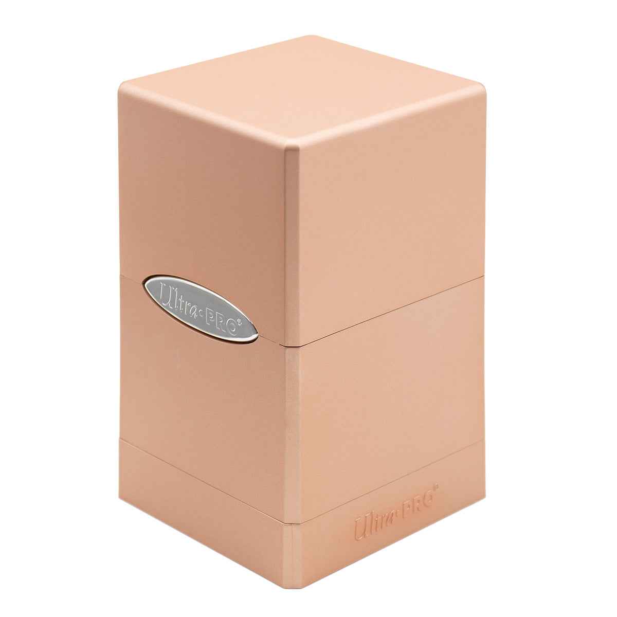 ultra-pro-metallic-satin-tower-deck-box-f-r-100-karten-gold-braun-grau image 1