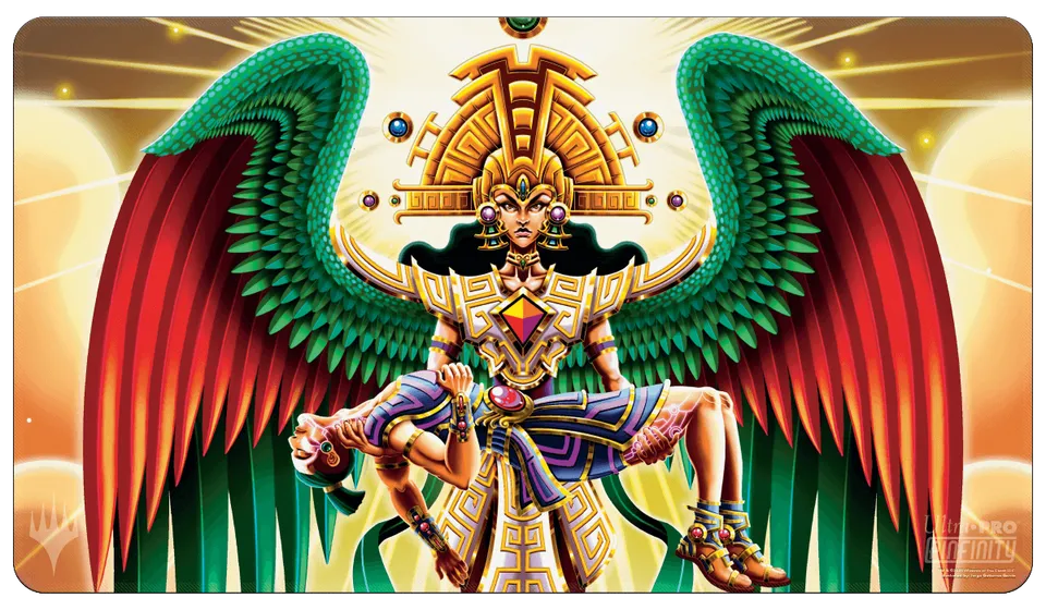 ultra-pro-the-lost-caverns-of-ixalan-resplendent-angel-standard-gaming-playmat image 1
