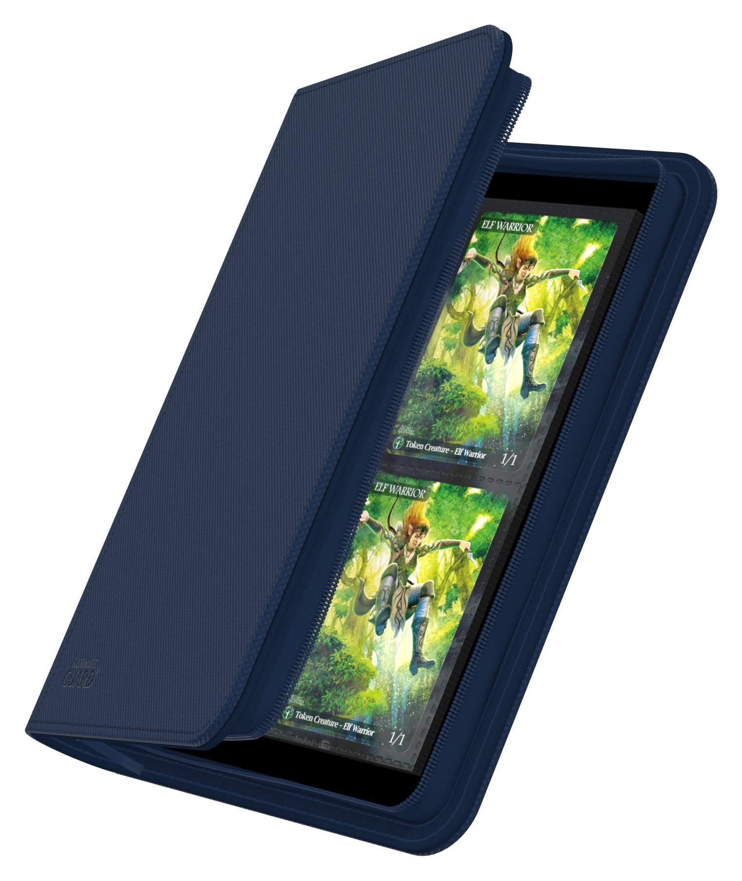 ultimate-guard-zipfolio-160-8-pocket-xenoskin-blau-kartenmappe image 3