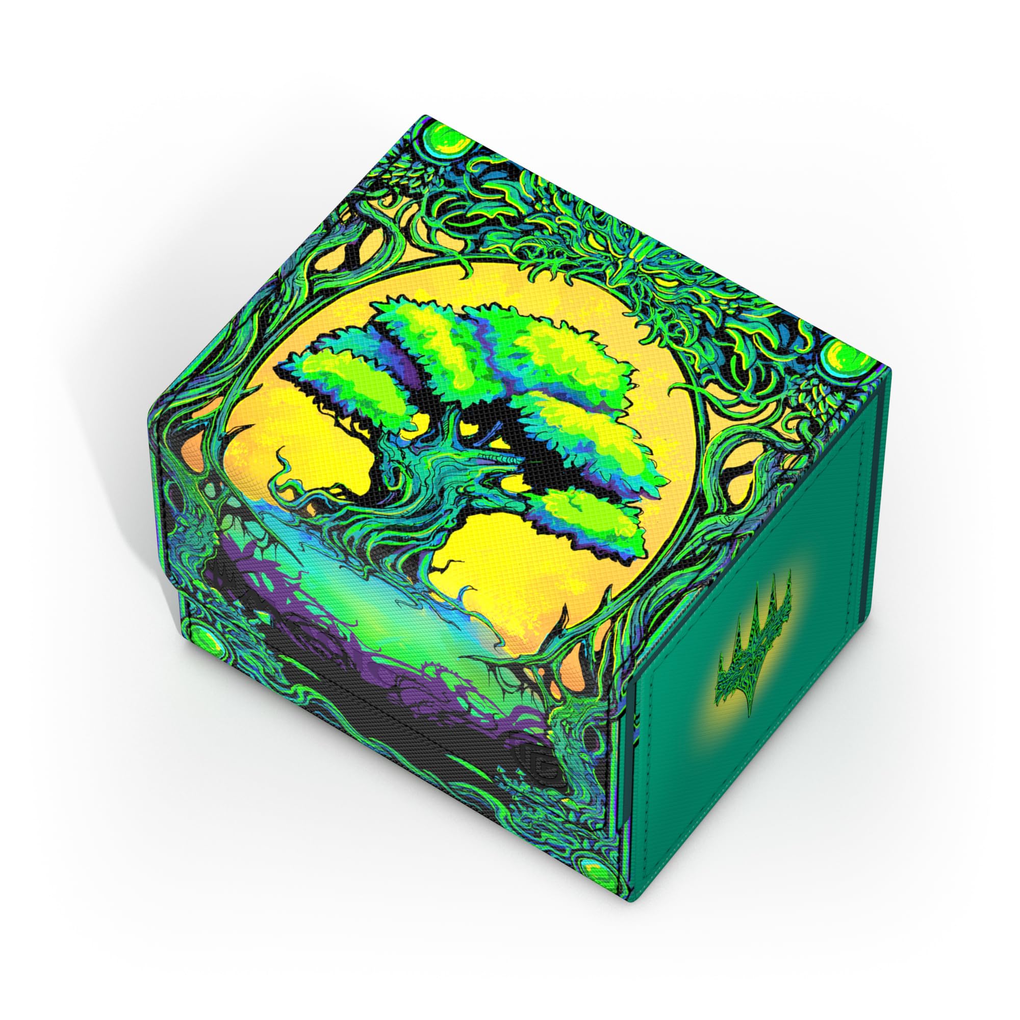 ultimate-guard-sidewinder-100-deckbox-mtg-mana-token-forest image 3