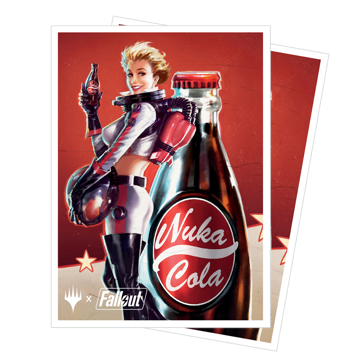 ultra-pro-fallout-nuka-cola-pinup-105ct-apex-deck-protector-sleeves-f-r-magic-th image 1