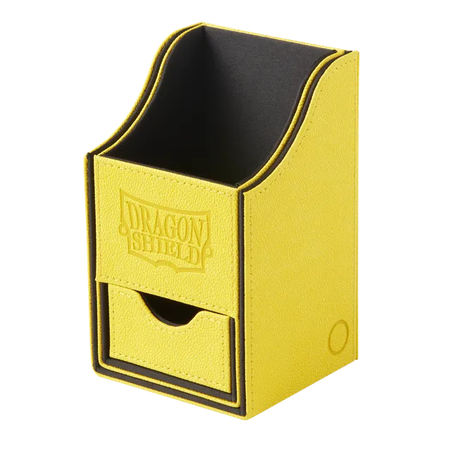 dragon-shield-nest-100-yellow-black-deck-box-jubil-ums-edition image 1