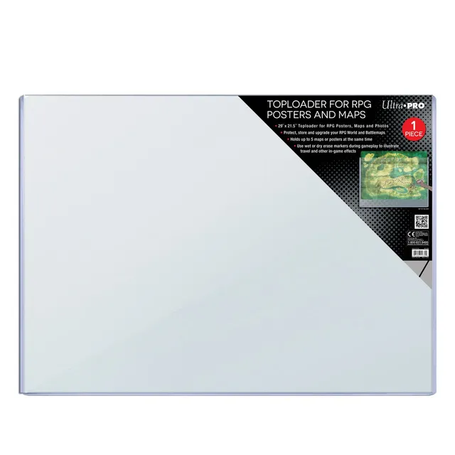 ultra-pro-toploader-sleeve-73-7-x-54-6-cm-f-r-rpg-poster-und-maps image 1
