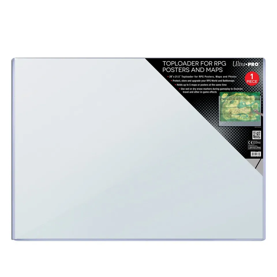 ultra-pro-toploader-sleeve-73-7-x-54-6-cm-f-r-rpg-poster-und-maps image 1