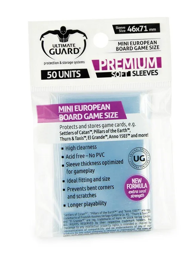 ultimate-guard-premium-soft-sleeves-mini-european-46x71-mm-50-h-llen image 1