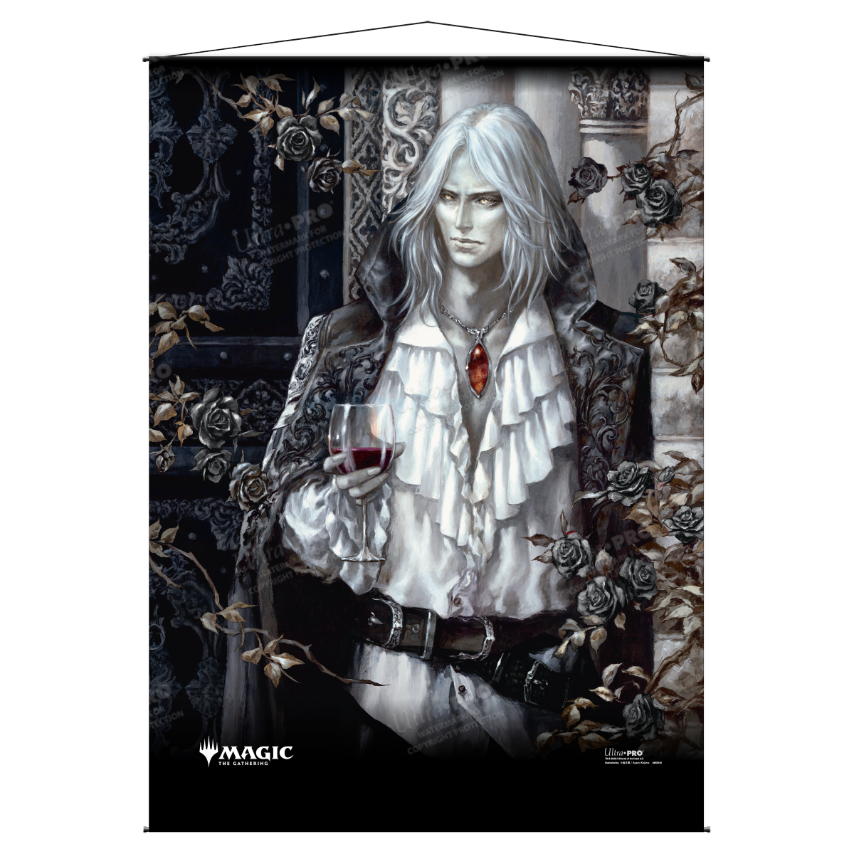ultra-pro-innistrad-crimson-vow-sorin-the-mirthless-wall-scroll-f-r-magic-the-ga image 1