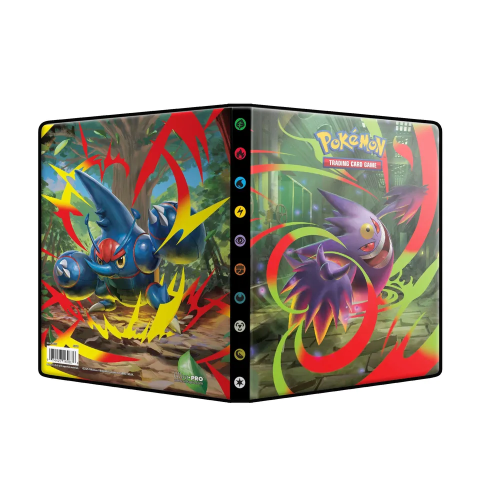 ultra-pro-mega-evolution-phantasmal-flames-4-pocket-portfolio-sammelalbum-f-r-po image 1