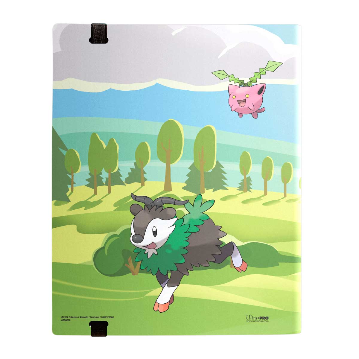 ultra-pro-gallery-series-morning-meadow-9-pocket-pro-binder-f-r-pok-mon-360-kart image 2