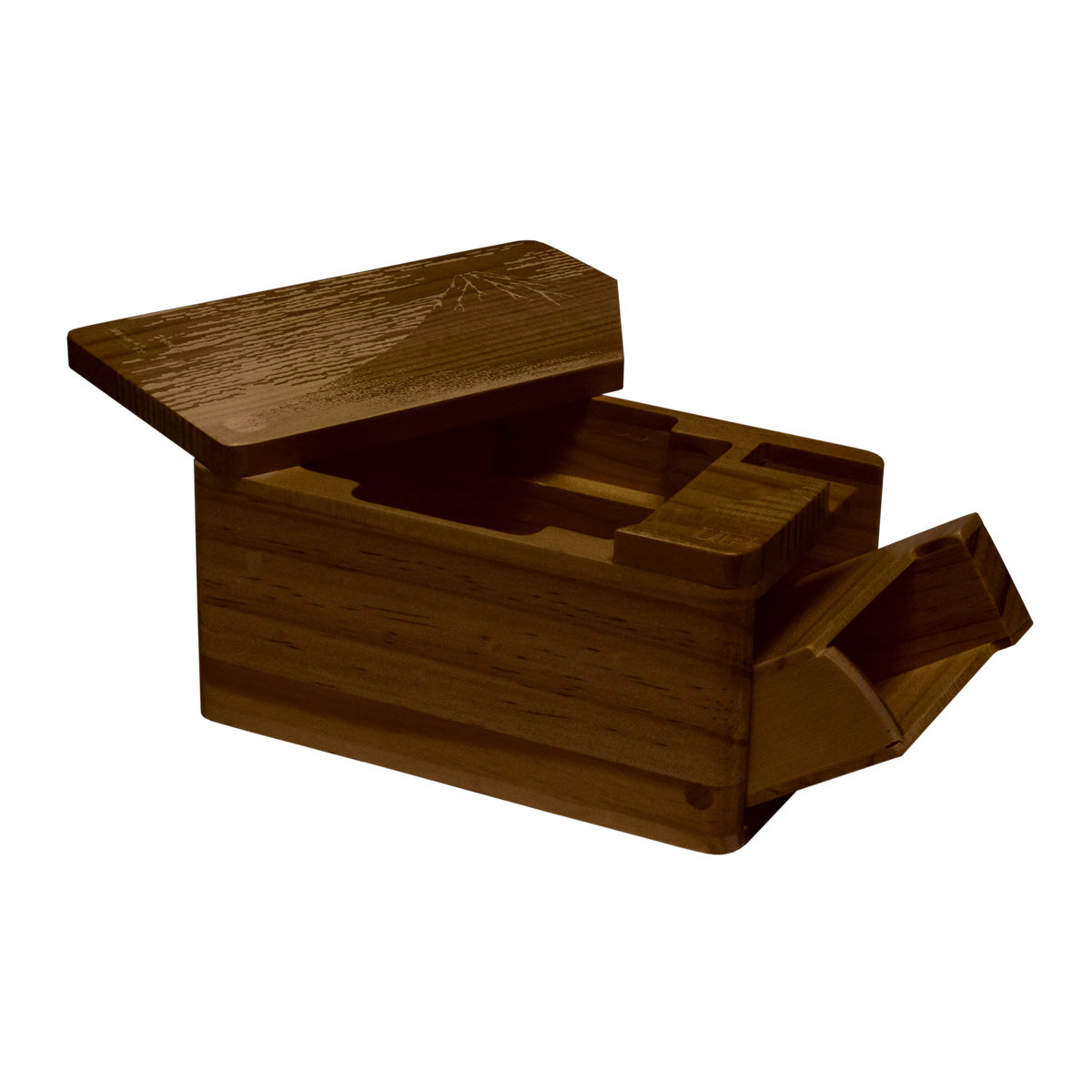 ultra-pro-fine-art-hako-hokusai-holz-deck-box-f-r-100-karten image 3