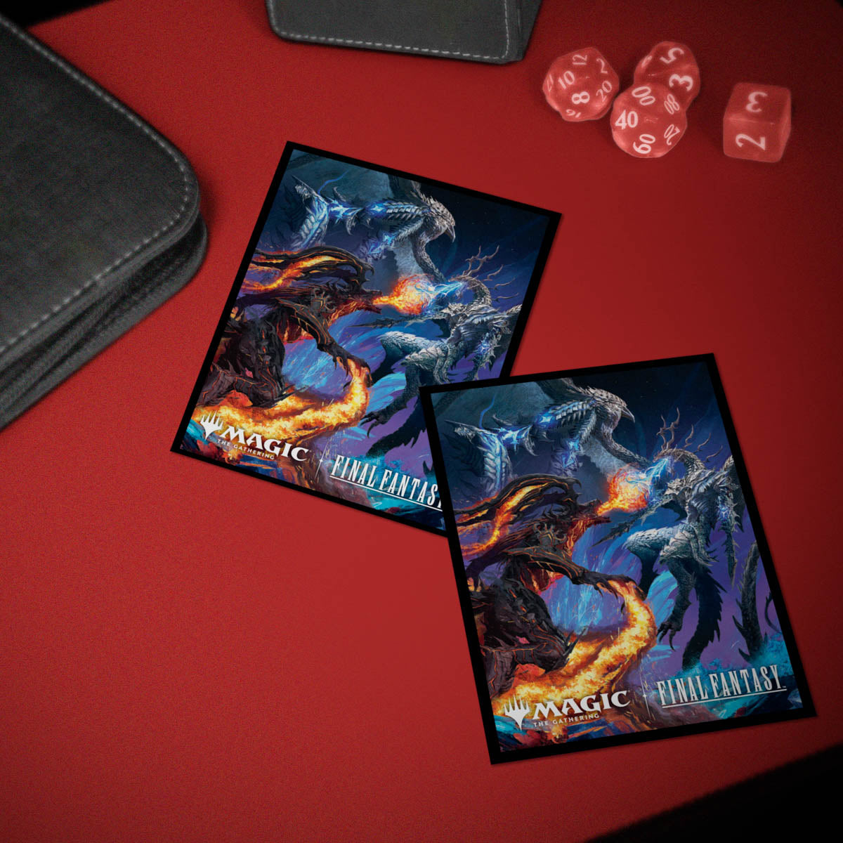 ultra-pro-deck-protector-sleeves-100ct-bahamut-und-ifrit-magic-the-gathering-fin image 3