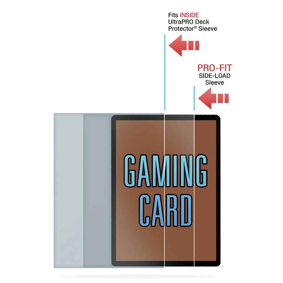 ultra-pro-pro-fit-side-load-small-deck-inner-sleeves-100ct-yu-gi-oh image 2