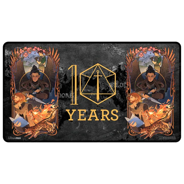 ultra-pro-critical-role-10-year-anniversary-stitched-edge-playmat-liam-o-brien-f image 1