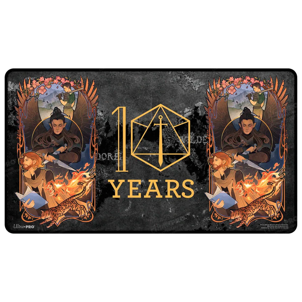 ultra-pro-critical-role-10-year-anniversary-stitched-edge-playmat-liam-o-brien-f image 1
