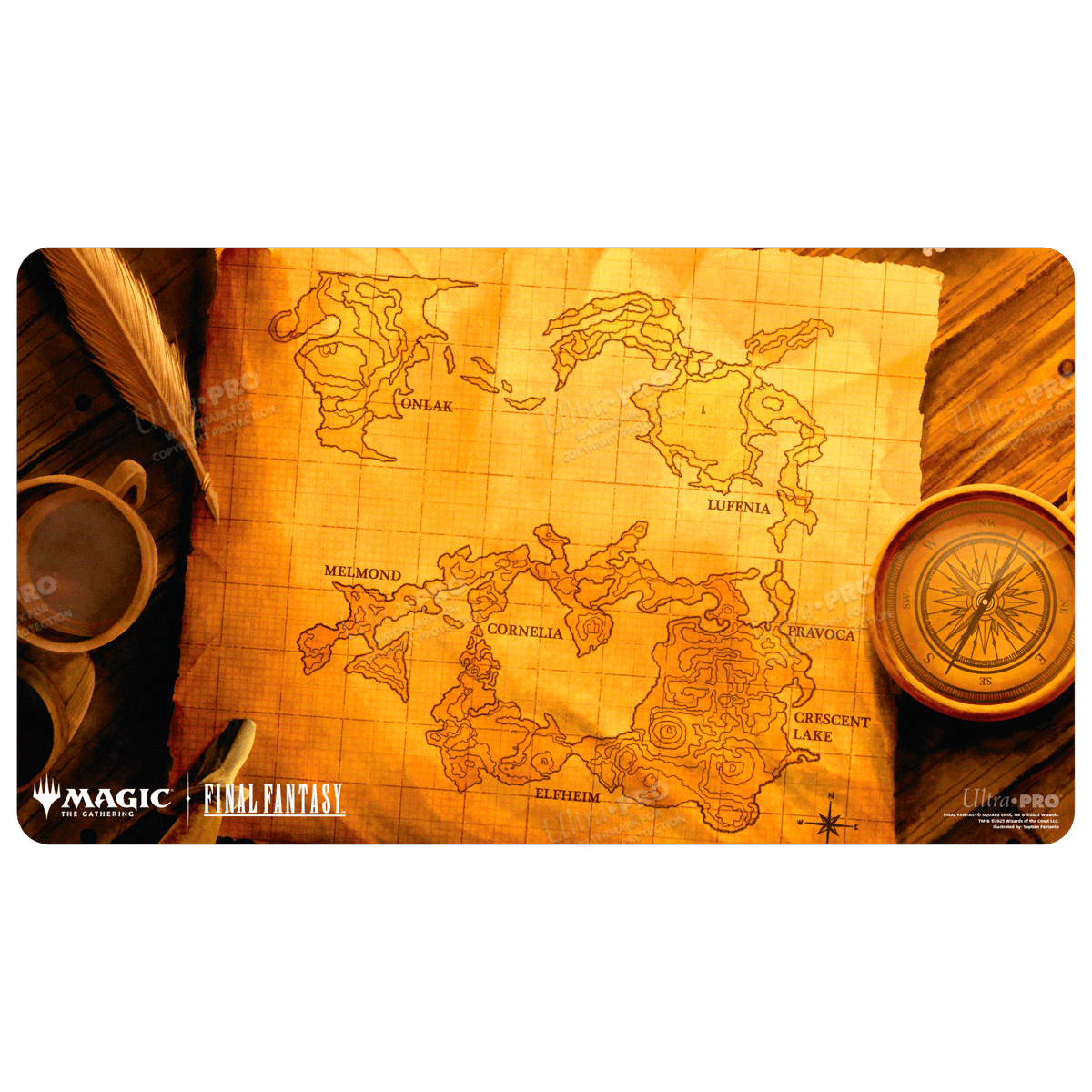 ultra-pro-magic-the-gathering-final-fantasy-world-map-playmat image 1