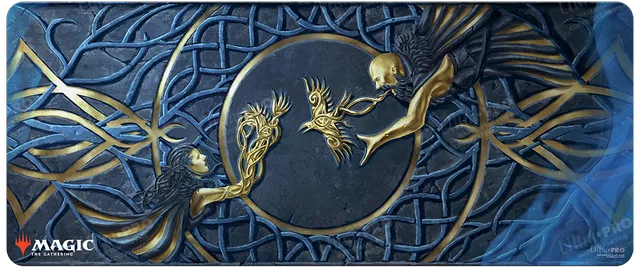 ultra-pro-kaldheim-the-raven-s-warning-table-playmat-f-r-magic-the-gathering-183 image 1