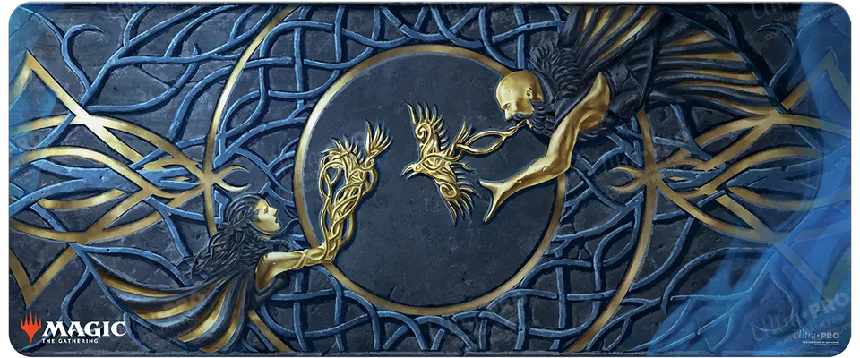 ultra-pro-kaldheim-the-raven-s-warning-table-playmat-f-r-magic-the-gathering-183 image 1