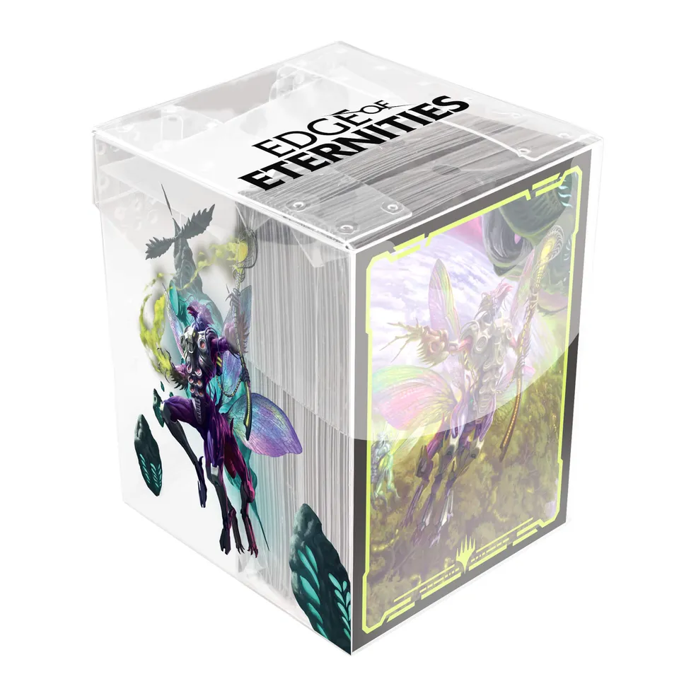 ultra-pro-edge-of-eternities-world-shaper-100ct-deck-protector-sleeves-mit-clear image 1