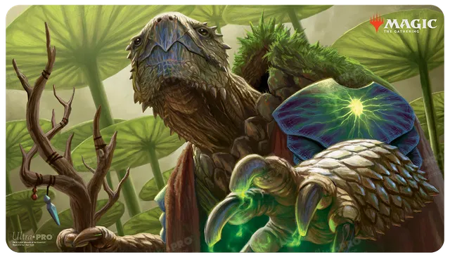 ultra-pro-commander-legends-archelos-lagoon-mystic-standard-gaming-playmat image 1