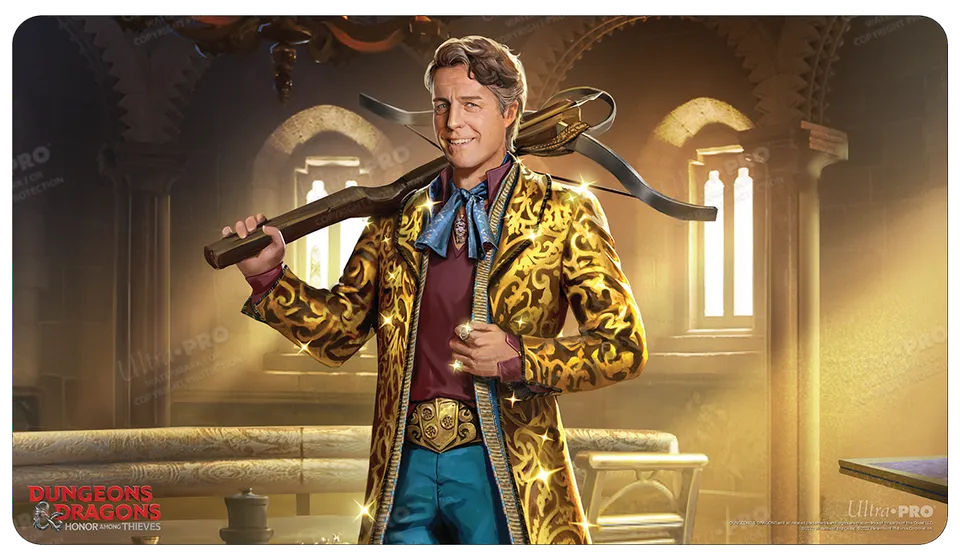 ultra-pro-dungeons-dragons-honor-among-thieves-hugh-grant-standard-gaming-playma image 1