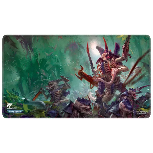 ultra-pro-warhammer-40-000-tyranid-stitched-edge-playmat image 1