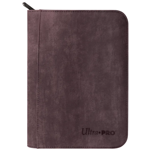 ultra-pro-suede-collection-premium-4-pocket-zippered-pro-binder-album image 1