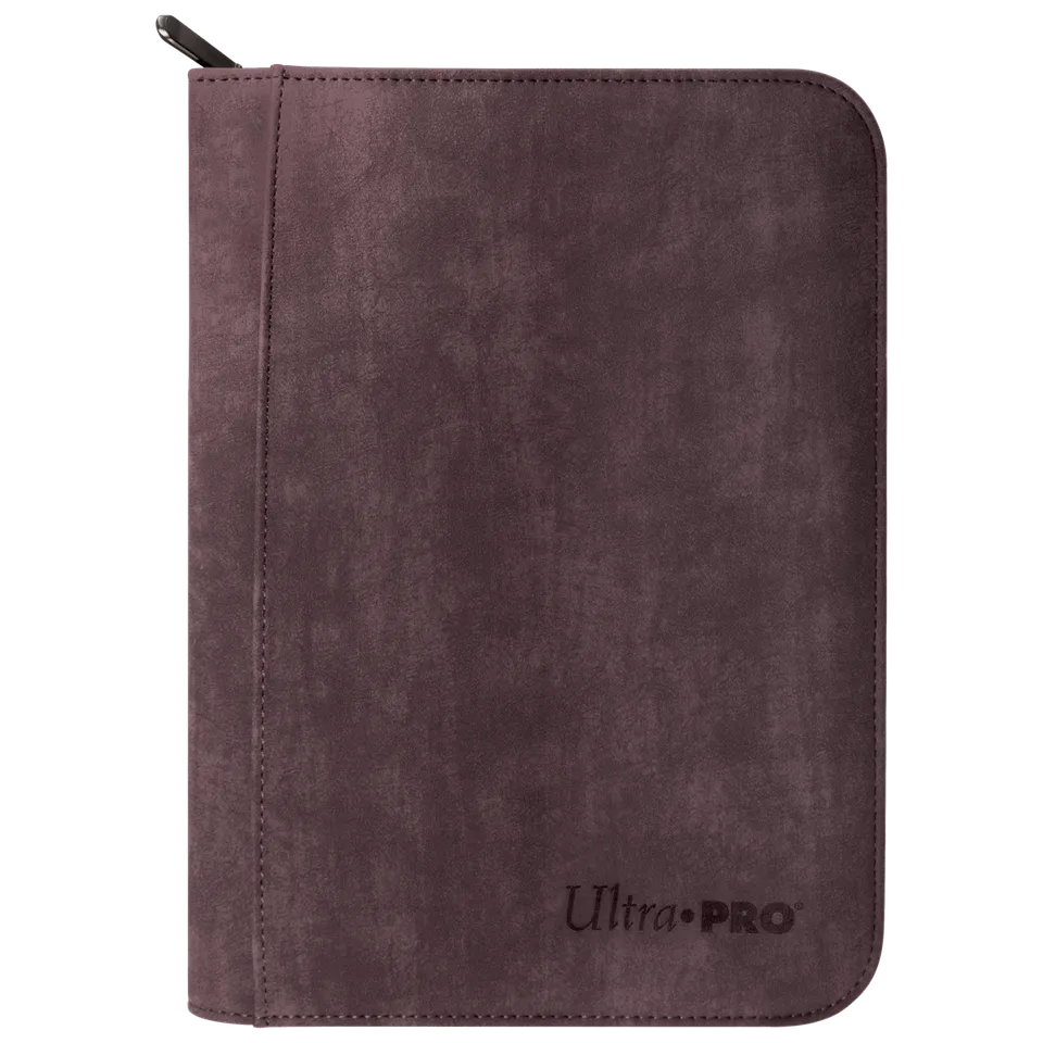 ultra-pro-suede-collection-premium-4-pocket-zippered-pro-binder-album image 1