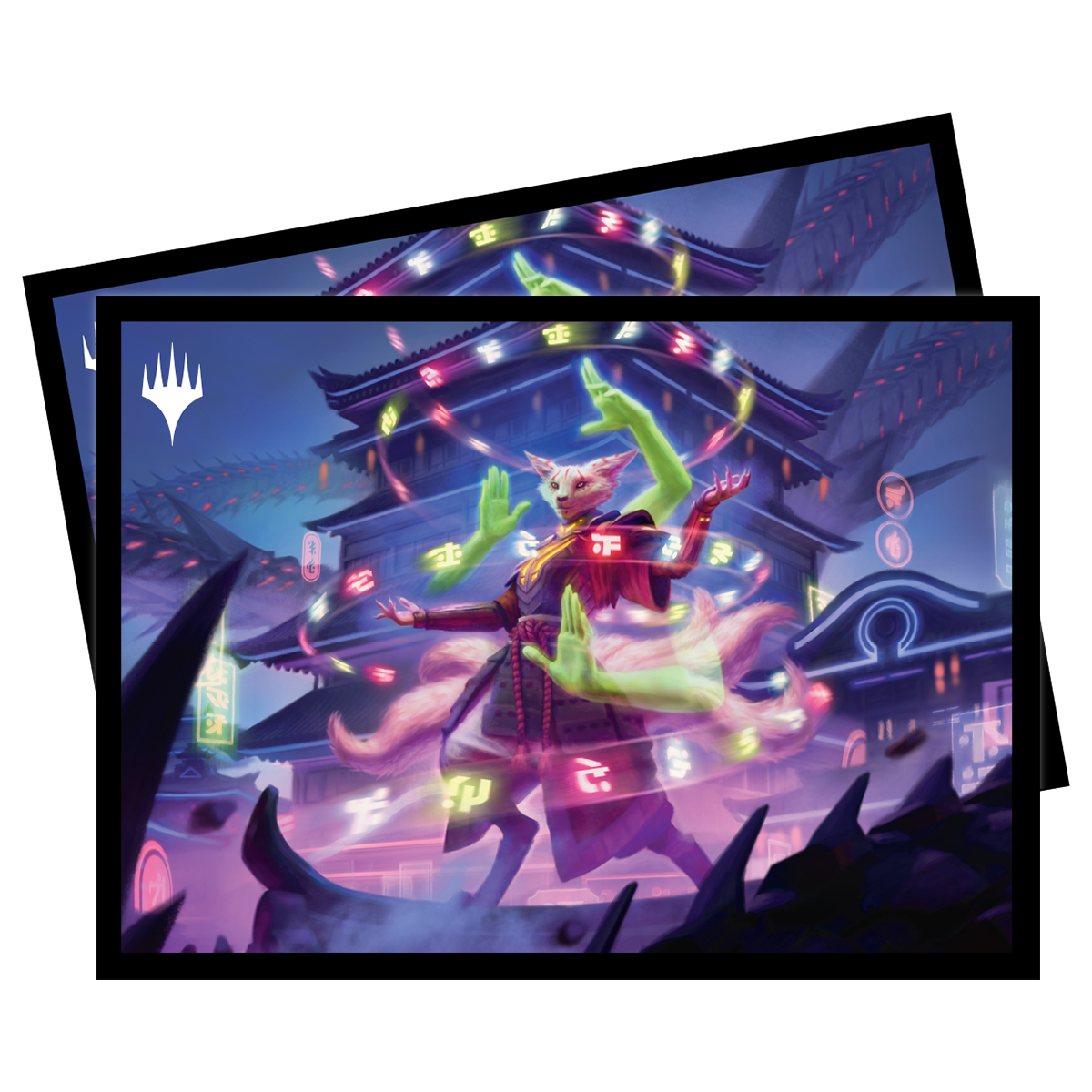 ultra-pro-march-of-the-machine-bright-palm-soul-awakener-standard-deck-protector image 1