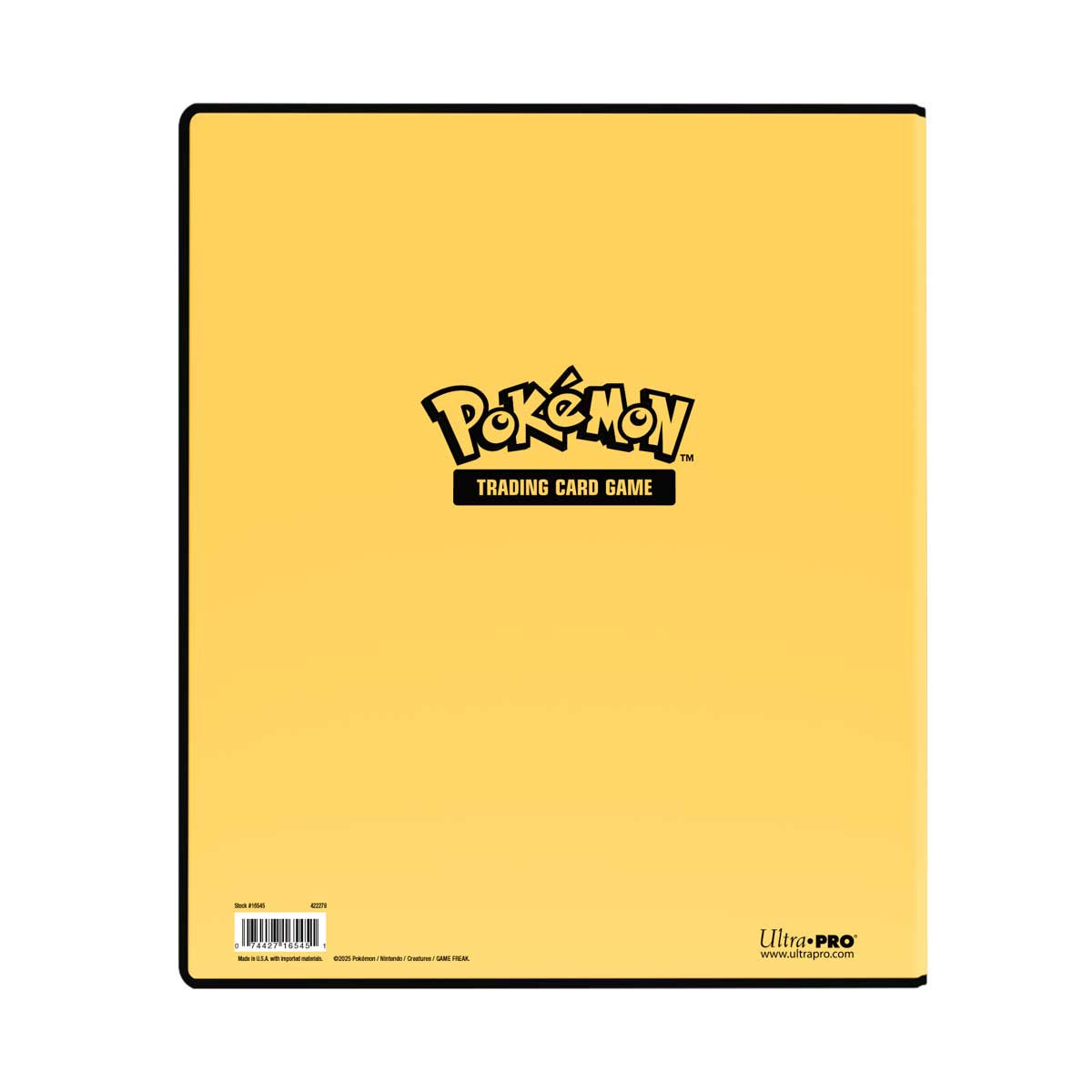 ultra-pro-pikachu-2-album-f-r-pok-mon-sammelalbum-mit-d-ringen image 2