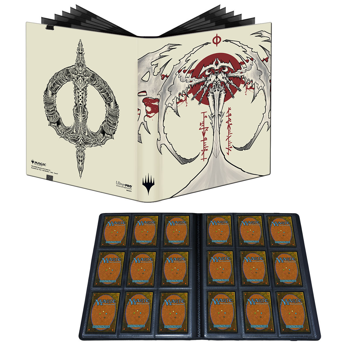 ultra-pro-phyrexia-all-will-be-one-atraxa-9-pocket-pro-binder-f-r-magic-the-gath image 2