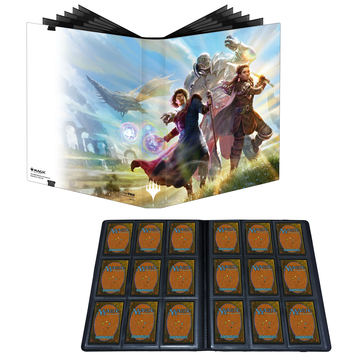 ultra-pro-dominaria-united-karn-and-weatherlight-9-pocket-pro-binder-f-r-magic-t image 2