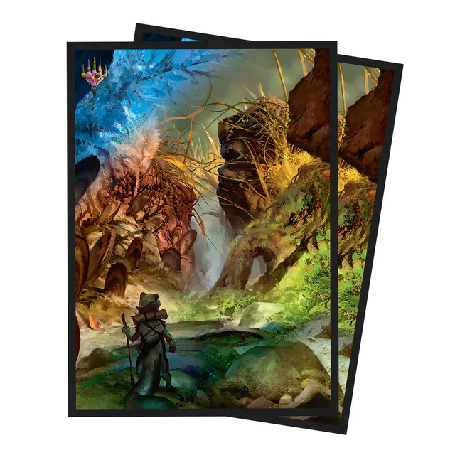 ultra-pro-bloomburrow-season-lands-swamp-summer-deck-protector-sleeves-100-st-ck image 1