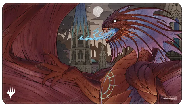 ultra-pro-march-of-the-machine-aftermath-niv-mizzet-supreme-white-stitched-stand image 1