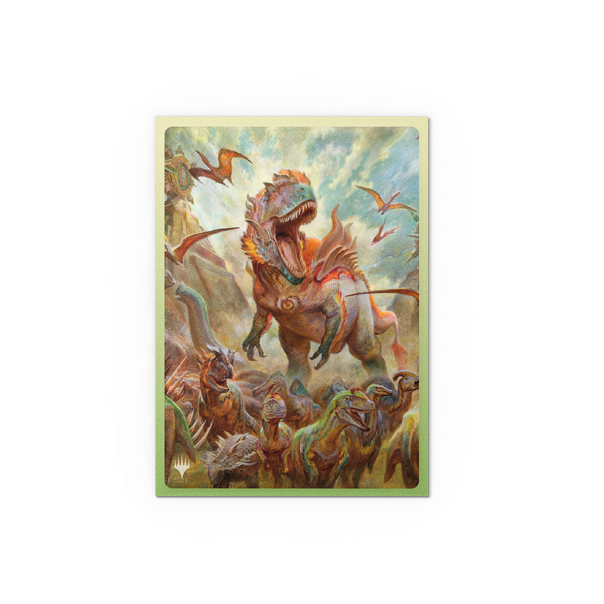 dragon-shield-legendary-series-gishath-sun-s-avatar-matte-dual-art-sleeves-stand image 3