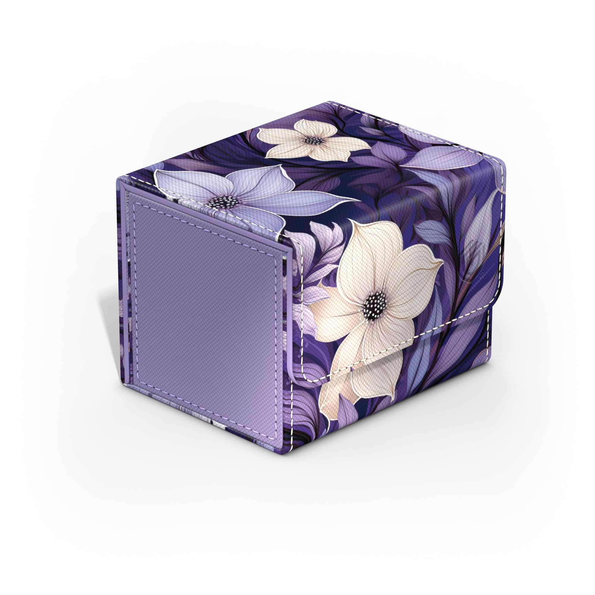 ultimate-guard-sidewinder-100-xenoskin-deck-box-floral-places-moonlit-glen image 1
