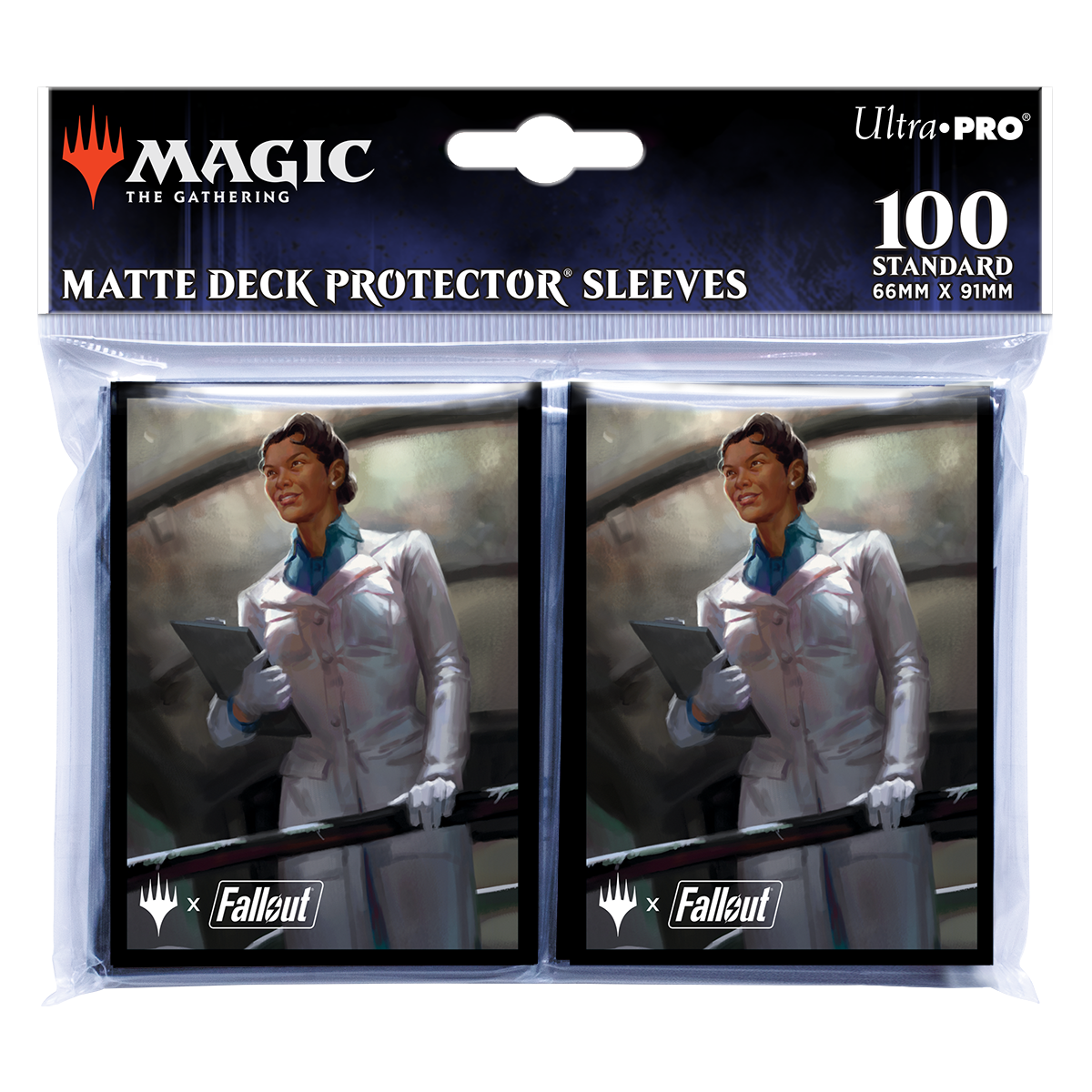 ultra-pro-fallout-dr-madison-li-deck-protector-sleeves-100ct-f-r-magic-the-gathe image 2