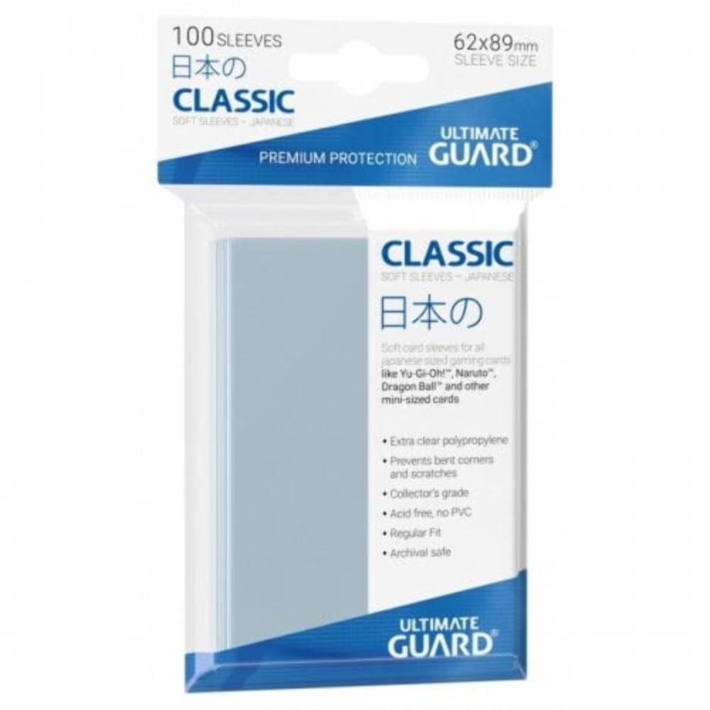 ultimate-guard-classic-soft-sleeves-japanische-gr-e-transparent-100 image 2