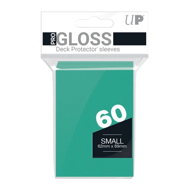 ultra-pro-pro-gloss-small-deck-protector-h-llen-aqua-60-st-ck image 1