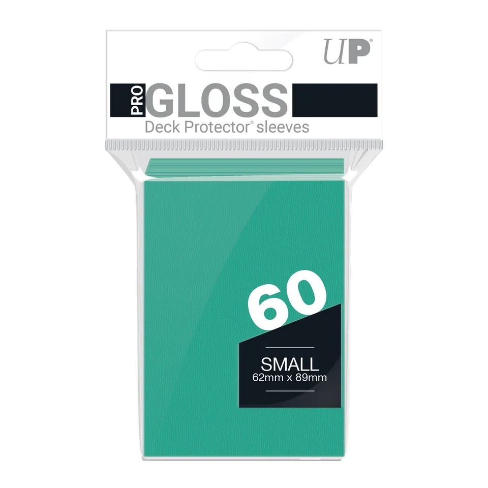 ultra-pro-pro-gloss-small-deck-protector-h-llen-aqua-60-st-ck image 1