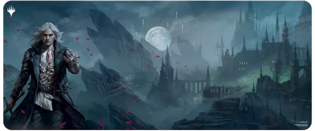 ultra-pro-innistrad-crimson-vow-sorin-and-castle-6ft-table-playmat-f-r-magic-the image 1