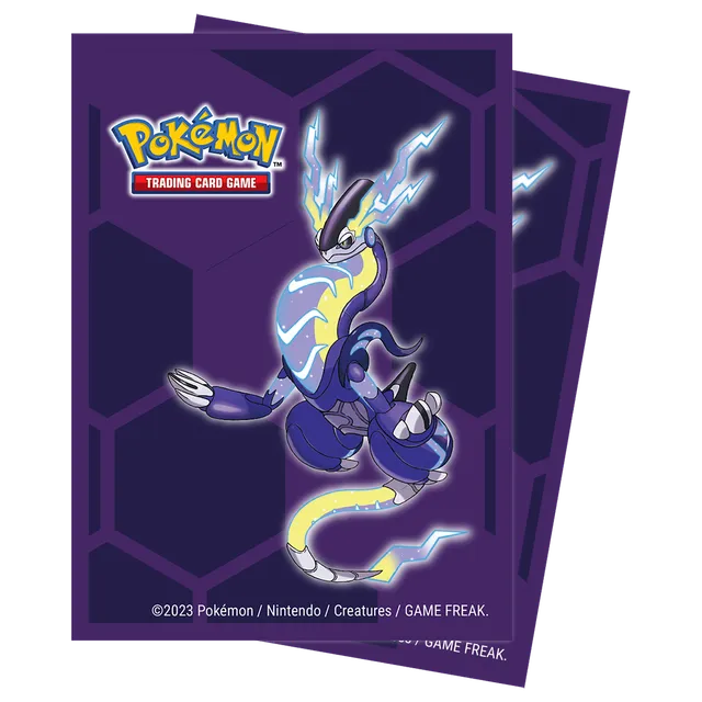 ultra-pro-miraidon-standard-deck-protector-sleeves-65ct-f-r-pokemon image 1
